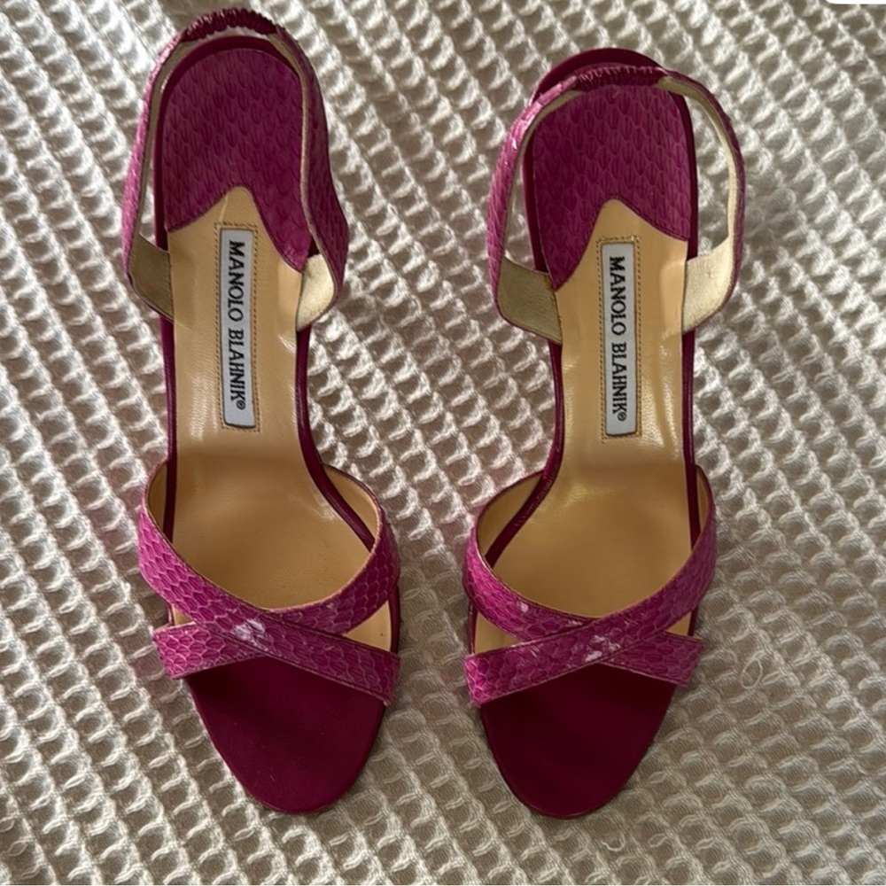 Manolo Blahnik Heels (fits size 8)